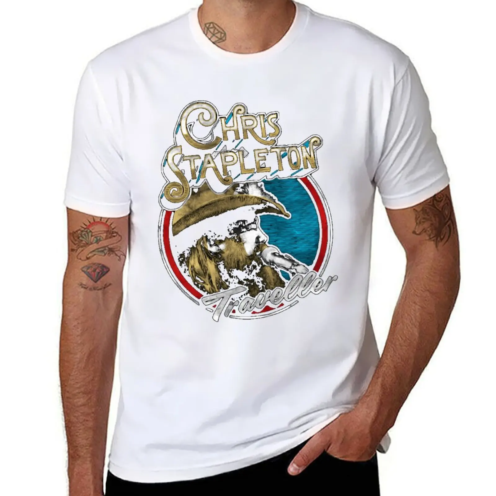 

Chris Stapleton T-Shirt man t shirts for men casual cotton t shirts high quality T-Shirt
