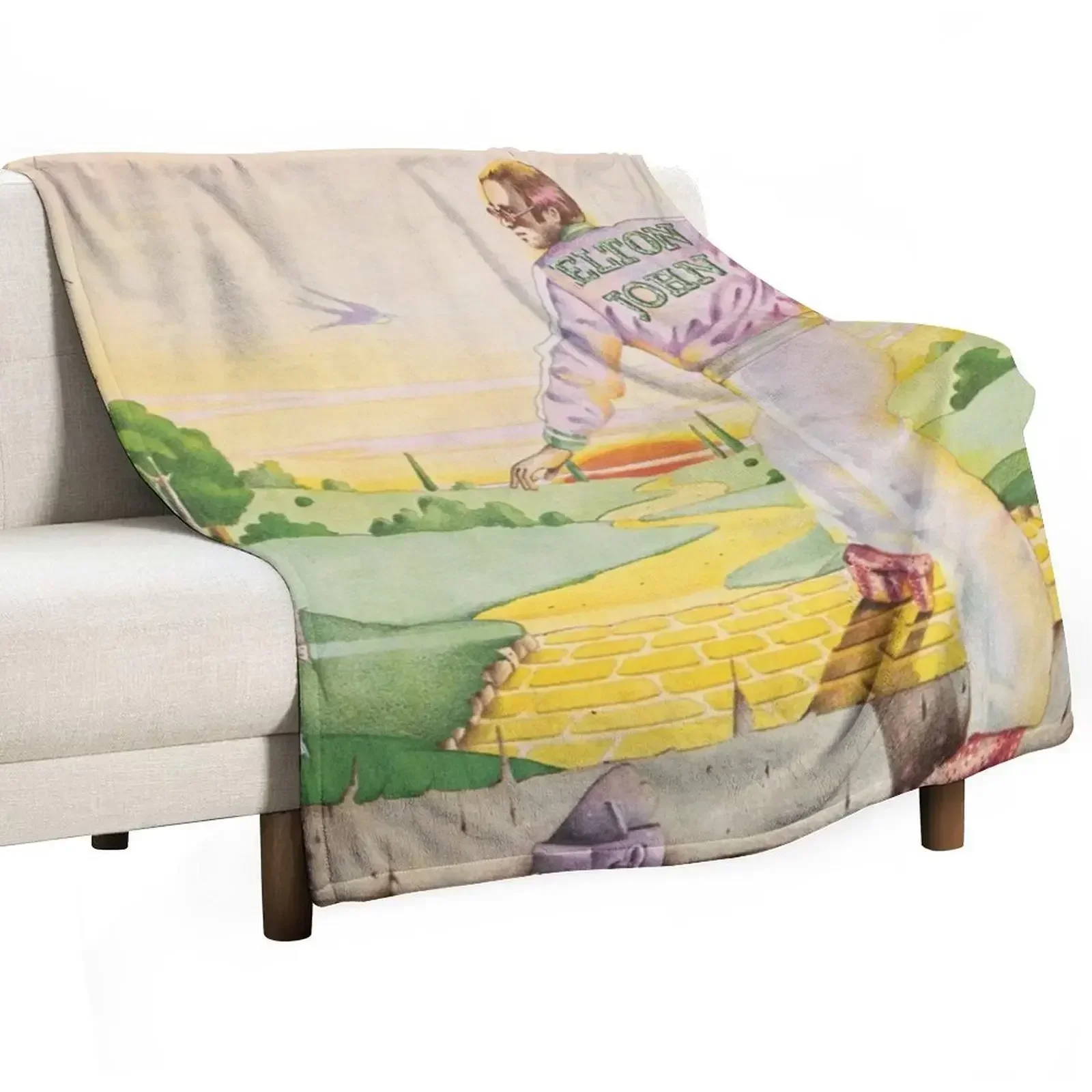 

Goodbye Yellow Brick Road Throw Blanket For Decorative Sofa Plaid on the sofa Blankets