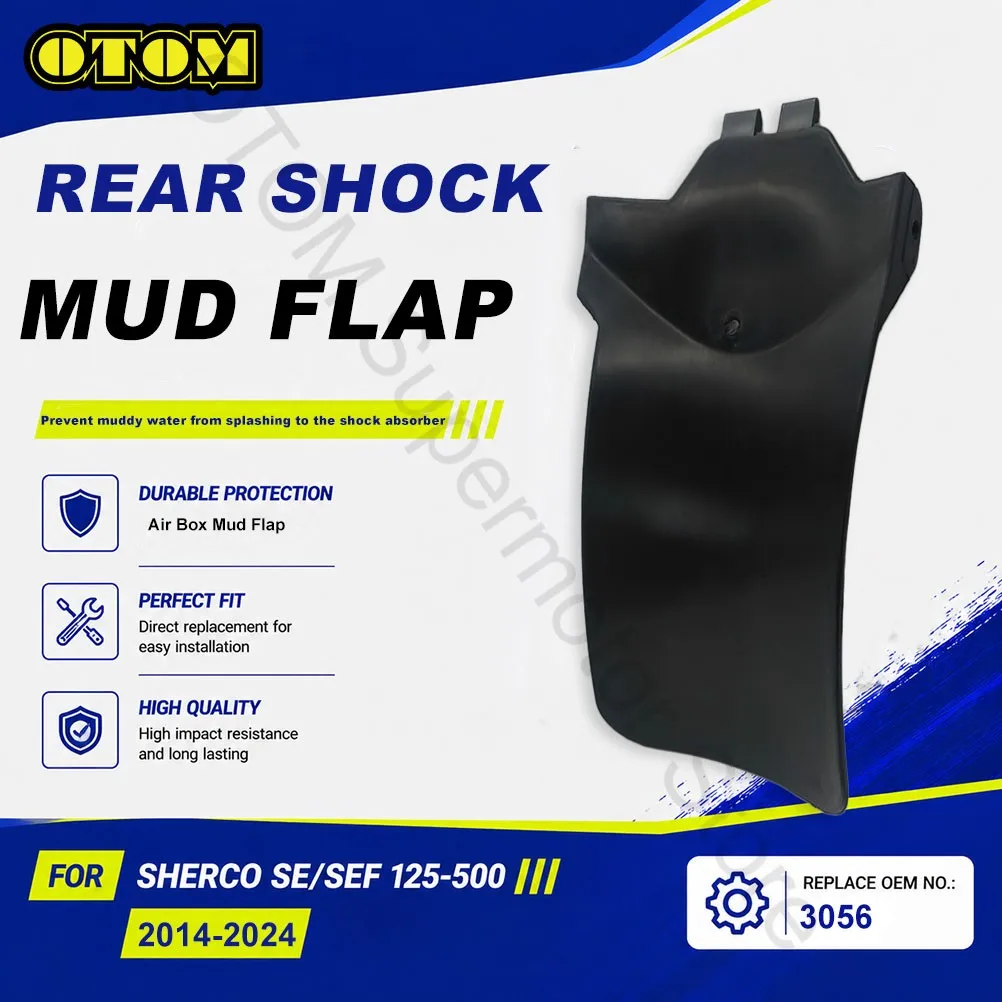 2014-2024 For SHERCO Motorcycle Rear Shock Absorber Air Box Mud Flap Mudguard Protector Guard SE SEF 125 250 300 350 450 500