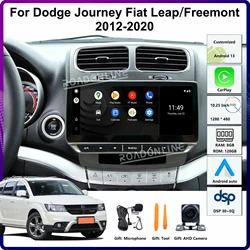 10.25 Inch Android12 For Dodge Journey Fiat Leap Fiat Freemont 2012-2020 GPS Navigation Car Multimedia Video Player Stereo Radio