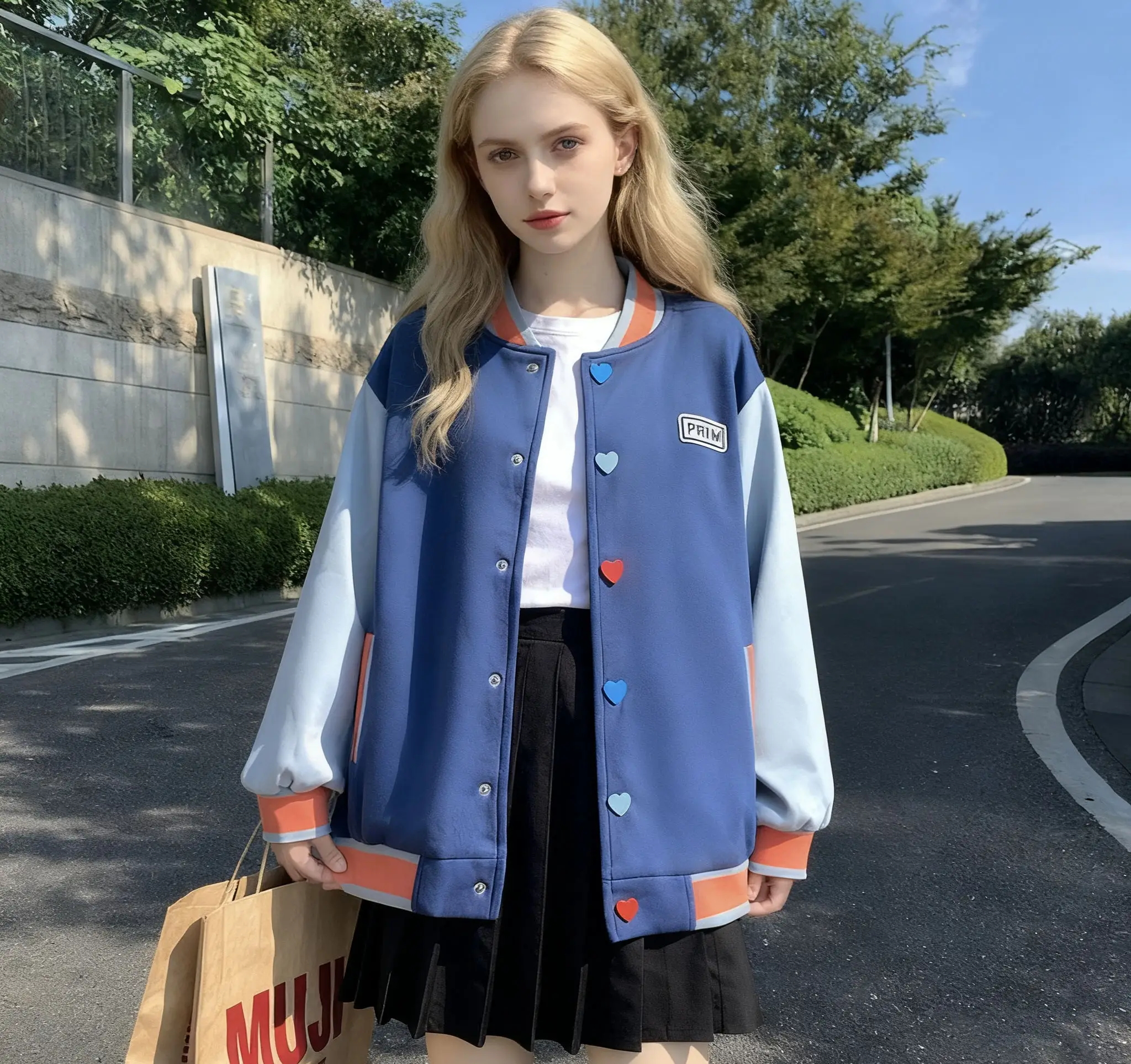 

Baseball Jackets Varsity Womens Winter Quilted Multi-Colored Stretchy Zippers Drawstring Buttoned Windproof Waterproof