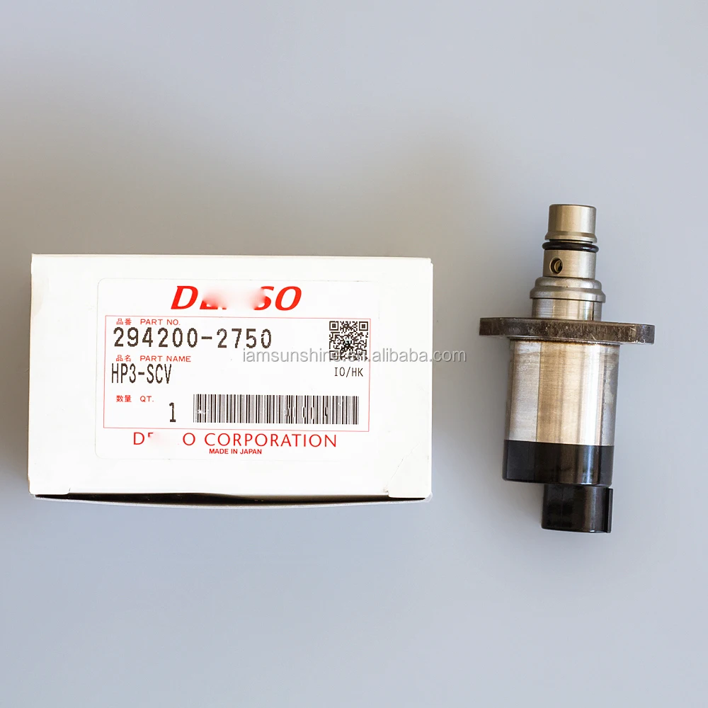 أجزاء مضخة الوقود الأصلية SCV 294200-2750 294200-4750 di esel لحالة HP3 New-8-98145484-1 #5