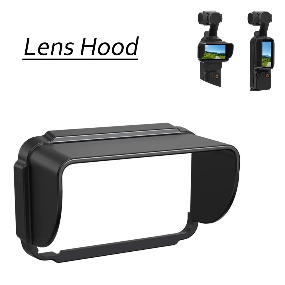 1PCS Leichte Bildschirm Schatten Kamera Zubehör Sonnenschutz Schnell Release Sonnenschutz Abdeckung Licht Abschirmung für DJI Osmo Tasche 3