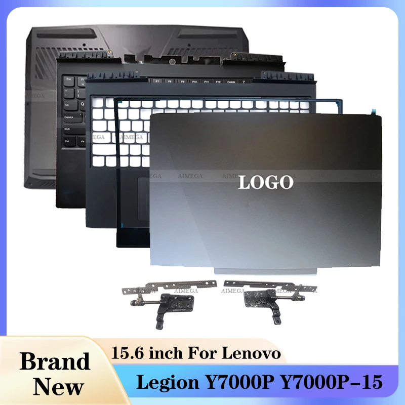 

For Lenovo Legion Y7000 Y7000P Y7000P-15 Notebook 2019 Laptop Case LCD Back Cover/Front Bezel/Hinges/Palmrest/Bottom Case Baseus