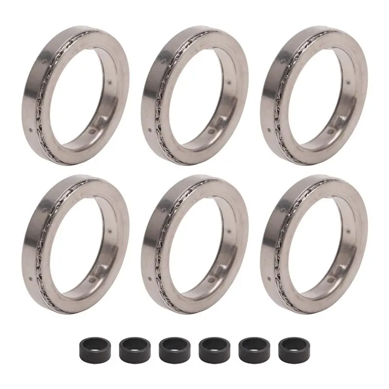 For BMW X3 X5 X6 Compatible Fuel Injector Gasket Seal 13537577649 13537591006 Injector Sealing Ring