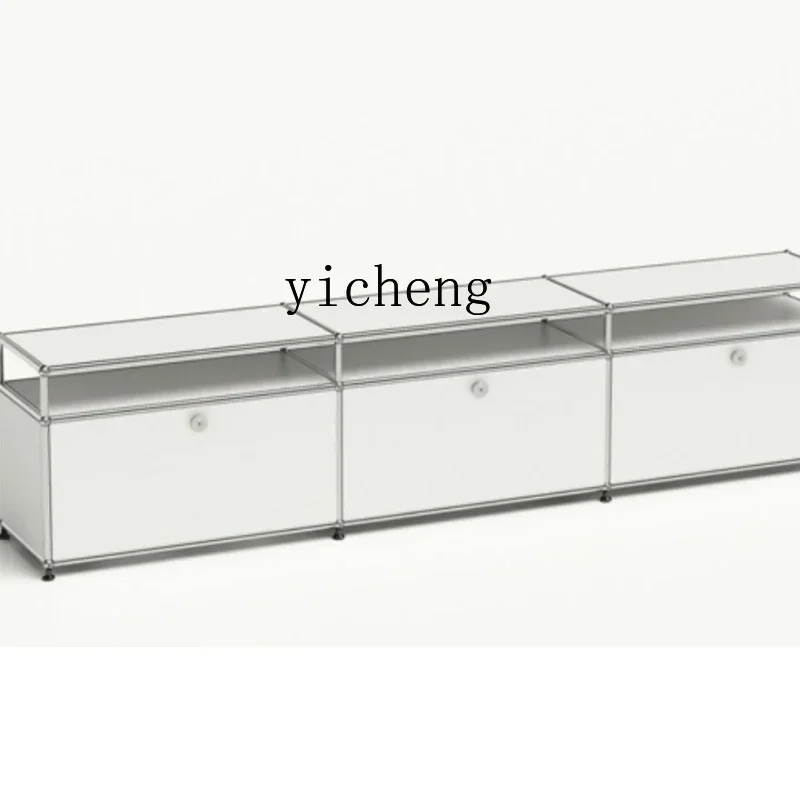 

module combination cabinet medieval simple TV cabinet decorative storage side cabinet
