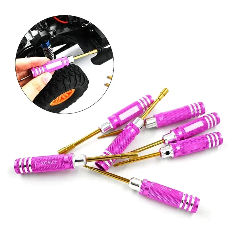 YSIDO 7개입 1.5 2.0 2.5mm 육각 드라이버 도구 너트 렌치 키트 Wltoys Trxs Axial RC 헬리콥터 자동차 항공기 FPV 드론용
