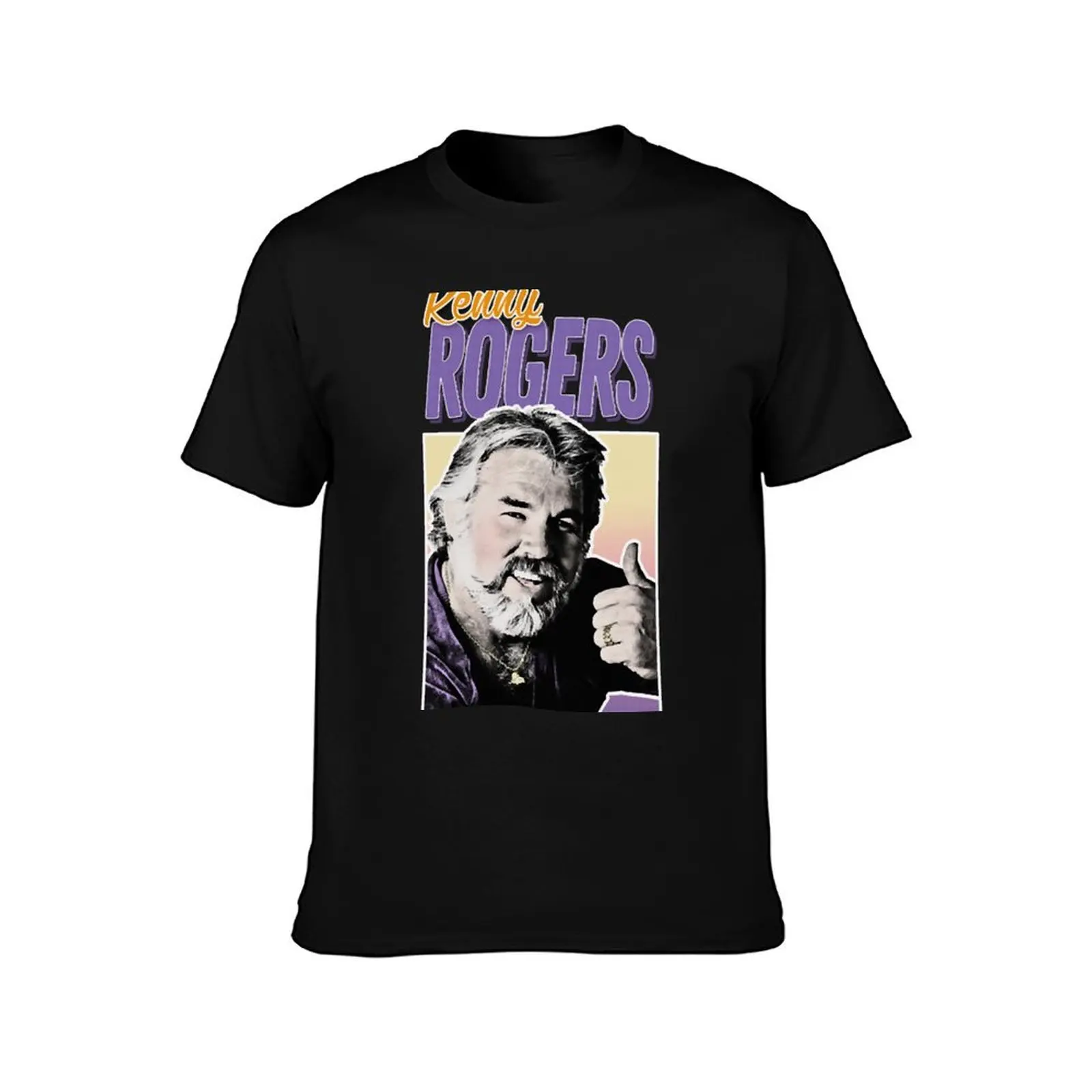 Kenny Rogers Vintage Style Kenny Rogers 80s Aesthetic shirt T-Shirt Summer Casual Cotton Tee Oversized Streetwear Tops