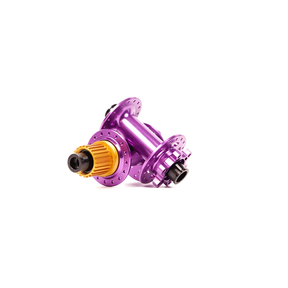 Purple Bicycle Wheel Hub Sealed Bearing 6 BBolt Disc Brake J-Bend 32 Hole BOOST MTB Wheel Hub HG XD MS148 * 12 36T Ratchet