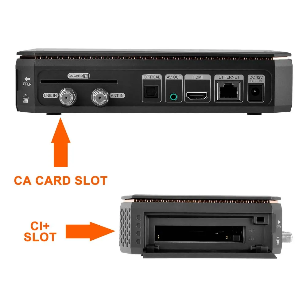GTMEDIA GTX Combo TV-Box Android 9+DVB-S2/T2/C2 2G+32G 4K/8K Decoder mit Unterstützung für CA-Kartensteckplatz&CI+1.4, SATA-HDD, BT4.1 Decoder – Detail 8
