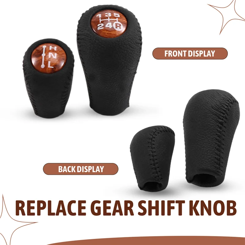 

For Toyota Land Cruiser 70 LC76 LC78 LC79 Manual Transmission+Transfer Gear Shift Change Lever Knob Handball