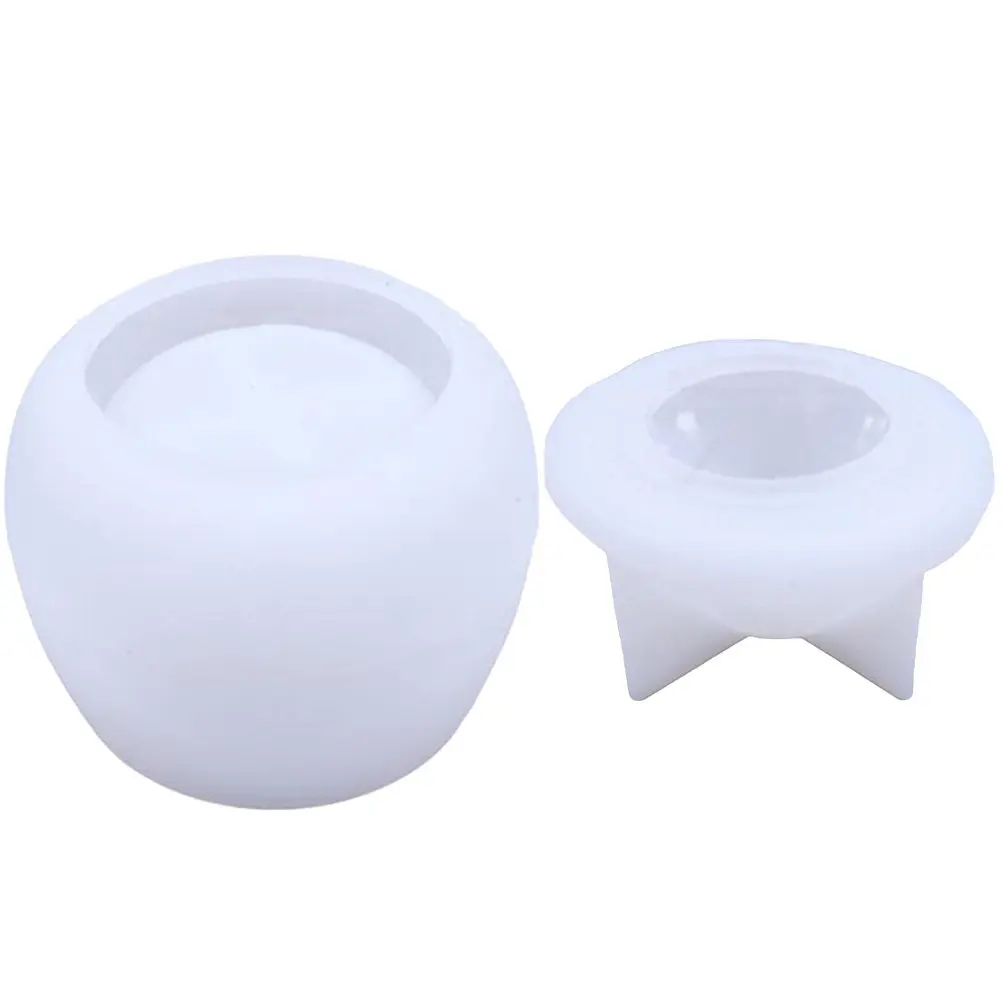 

1Set DIY Mushroom Jar Silicone Mold Flexible Reusable Non Stick for Epoxy Resin Crafting Jewelry Candy Storage Mushroom Shape