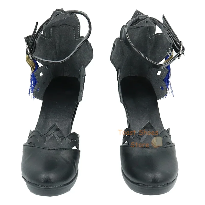 Genshinimpact Keqing Shoes, Comic Game, Costume Prop, Anime Cosplay, Halloween Party