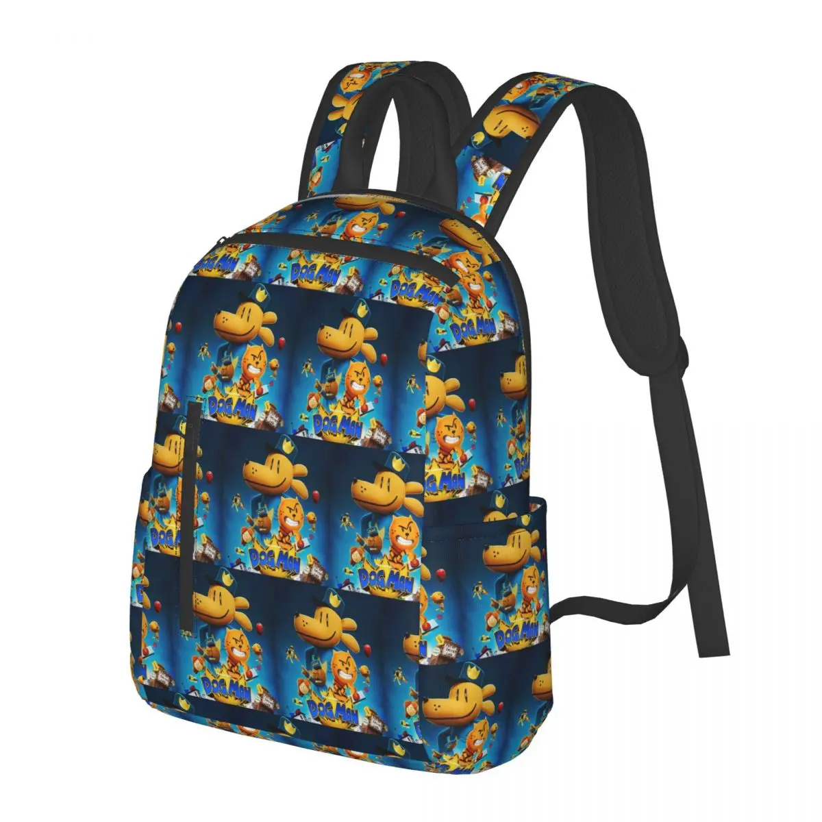 

Dog Man Dogman Movie 2025 Comic Student Backpack School Bag Hiking Travel Daypack for Boys Girls Bookbag Shoulder Bags