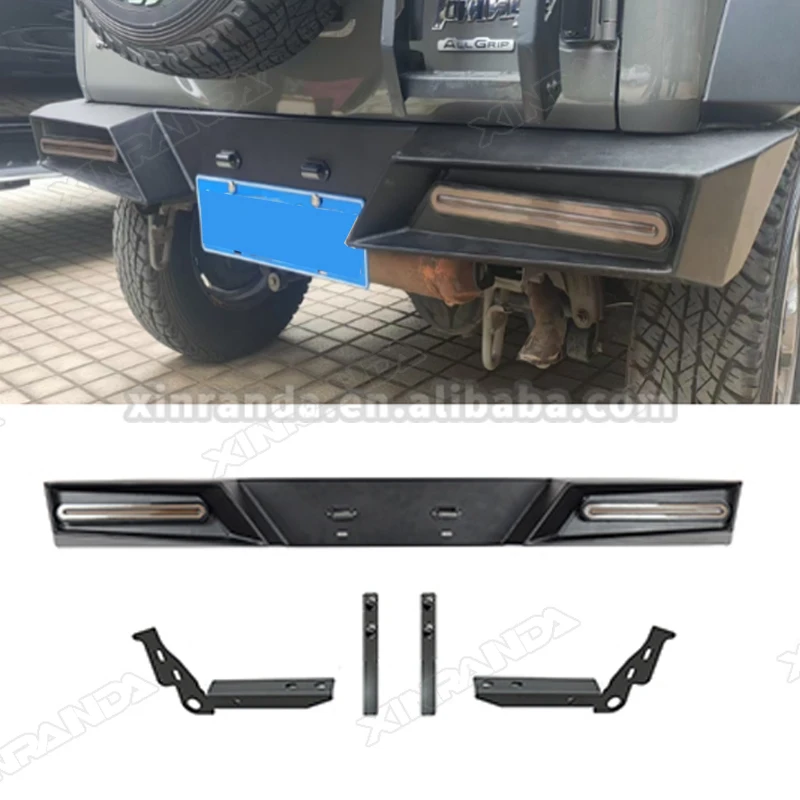 New Arrival 4x4 Battle Style Car Rear Bumper Jimny Rear Car Bumper For Suzuki Jimny JB64 JB74
