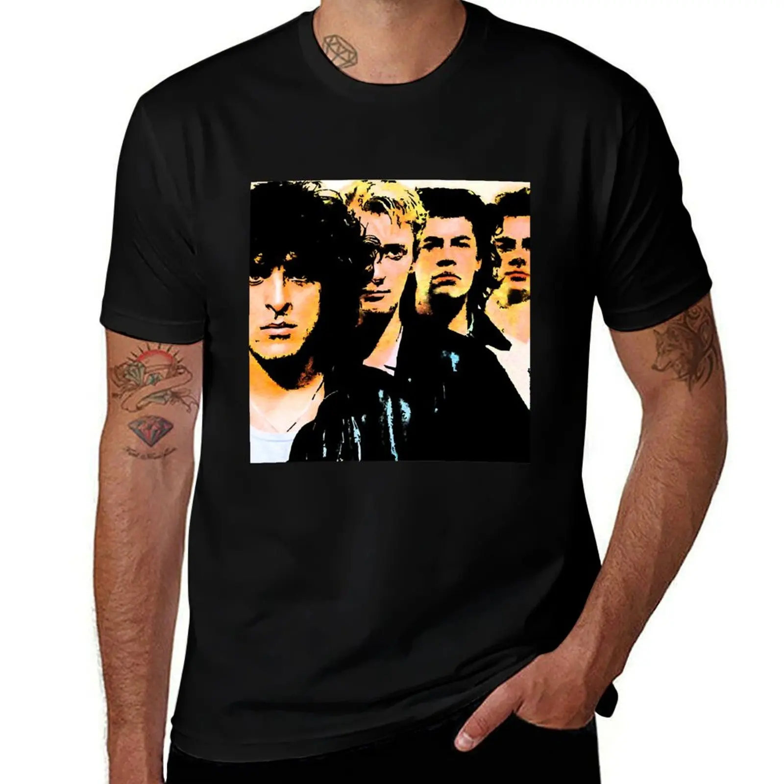 

Killing Joke Horror Movie Band Music Rock Golden The Great Tour New Wave vintage T-Shirt t shirts with prints T-Shirt