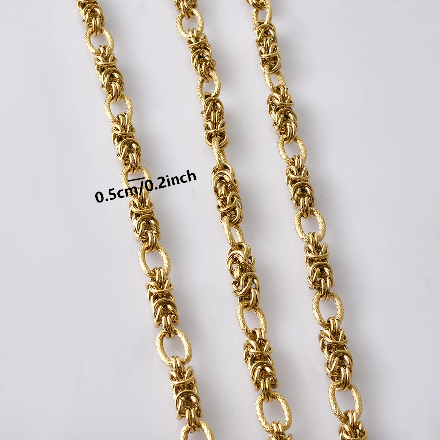 Handmade Stainless Steel Chunk - Men Accessories Neck Chain recension och pris