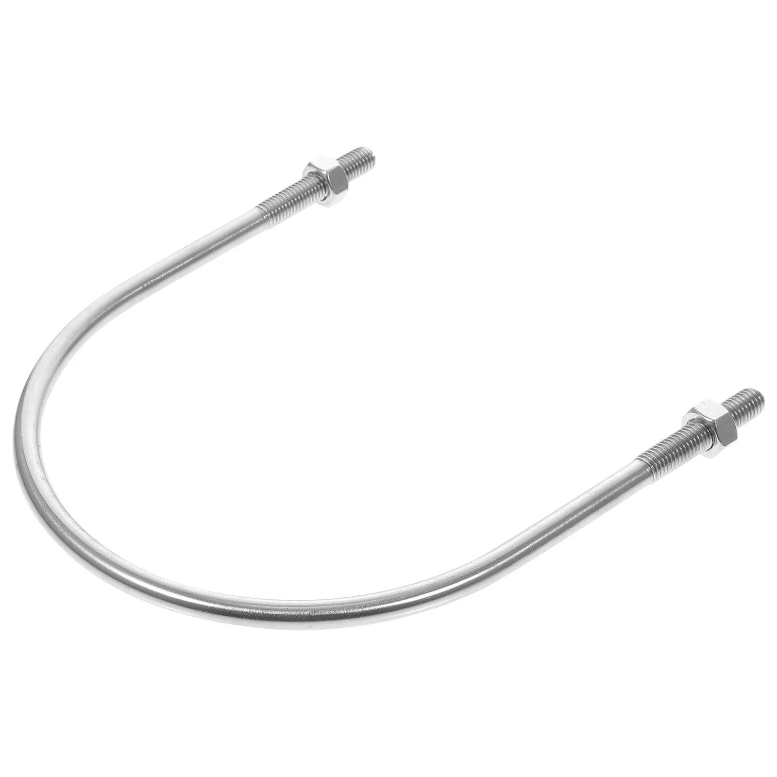 أنبوب U Bolt M10 من الفولاذ المقاوم للصدأ على شكل حرف U لقارب المقطورة، أجهزة تثبيت متينة مقاومة للصدأ ومقاومة للاهتراء #4