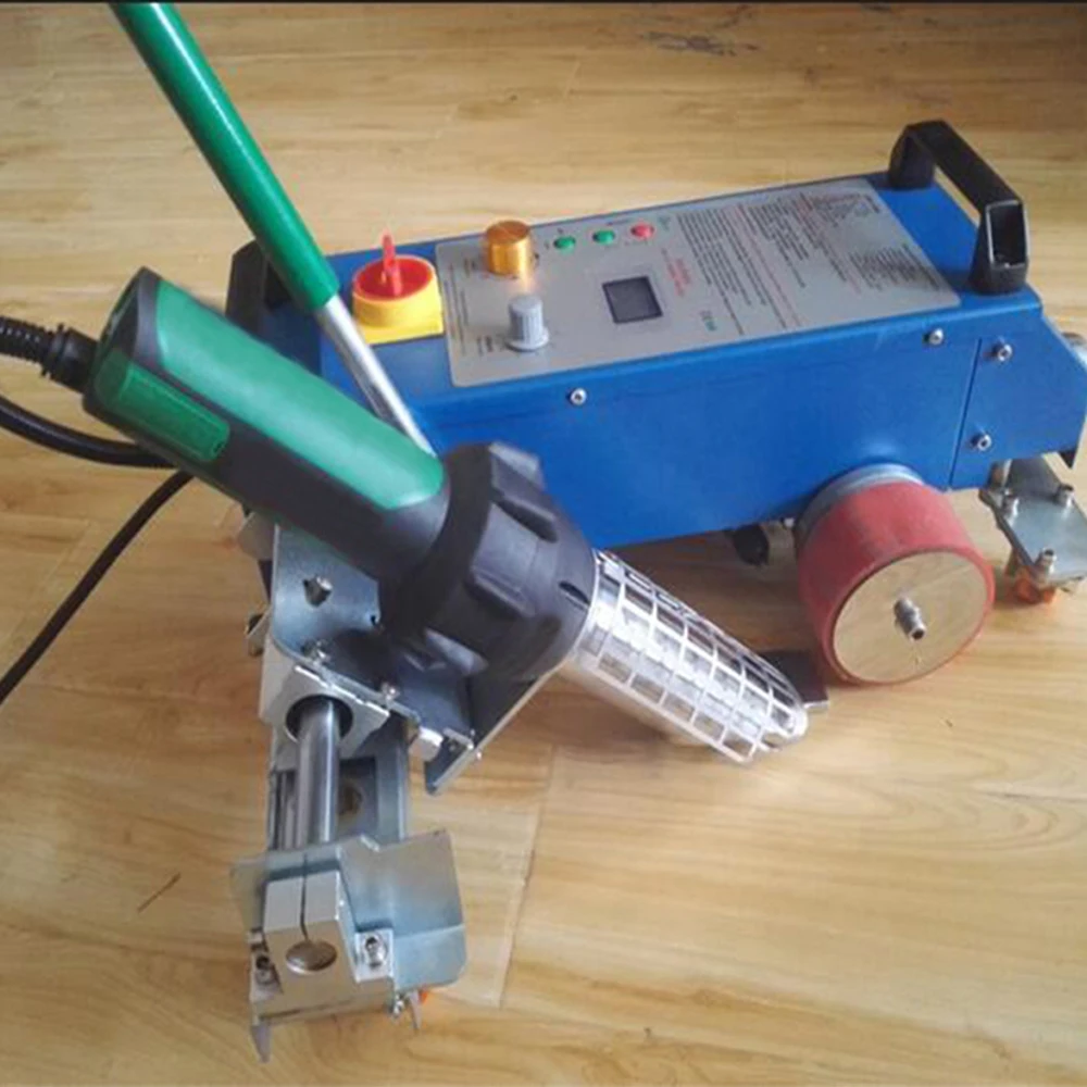 Preço baixo de fábrica 3600W 230V Soldador de ar quente PVC 220V Geomembrana Flex Banner e caixa de luz publicitária Máquina de solda de pano