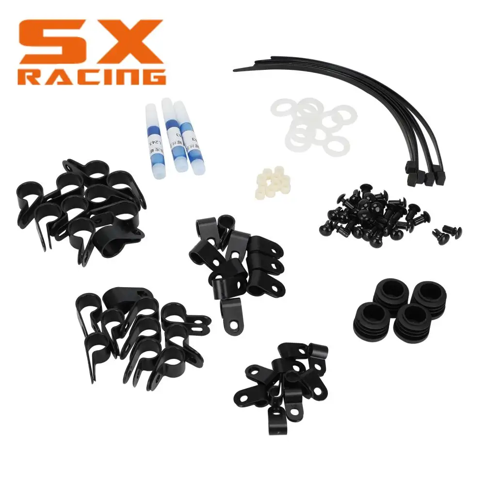 Nylon Rubber Accessories Kit For SURRON Light bee X/S Electric Bike Nylon Rivet Nylon Wire Clip Circuit Breaker Isolation Pads