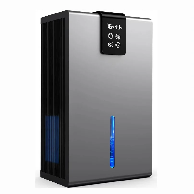 2.2L High capacity interior air dehumidifier Smart Dual core dehumidifiers for home