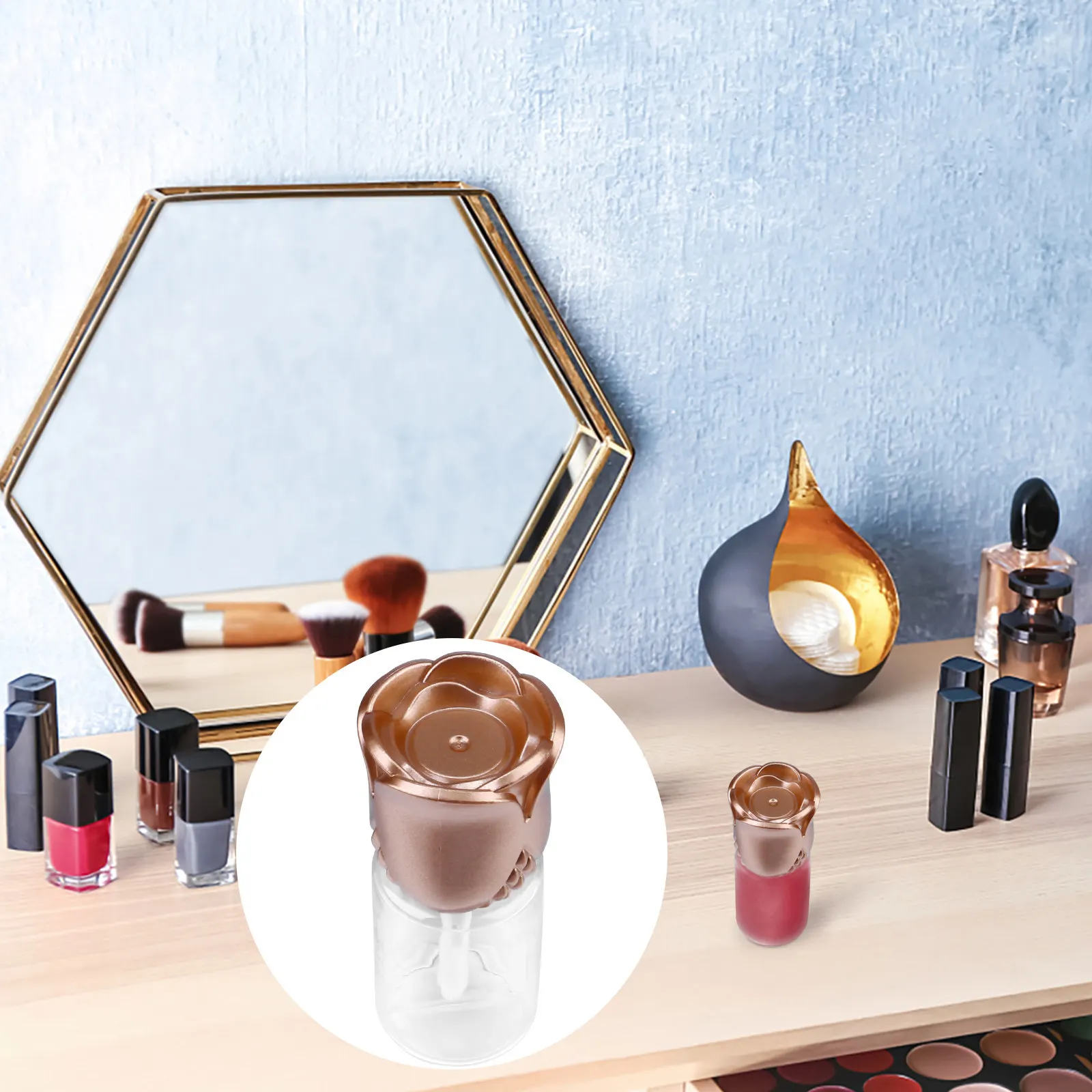 

15 шт. прочных флаконов для блеска для губ, легкие, портативные, креативный подарок для подруги, жены, возлюбленной, контейнеры для бальзамов для губ