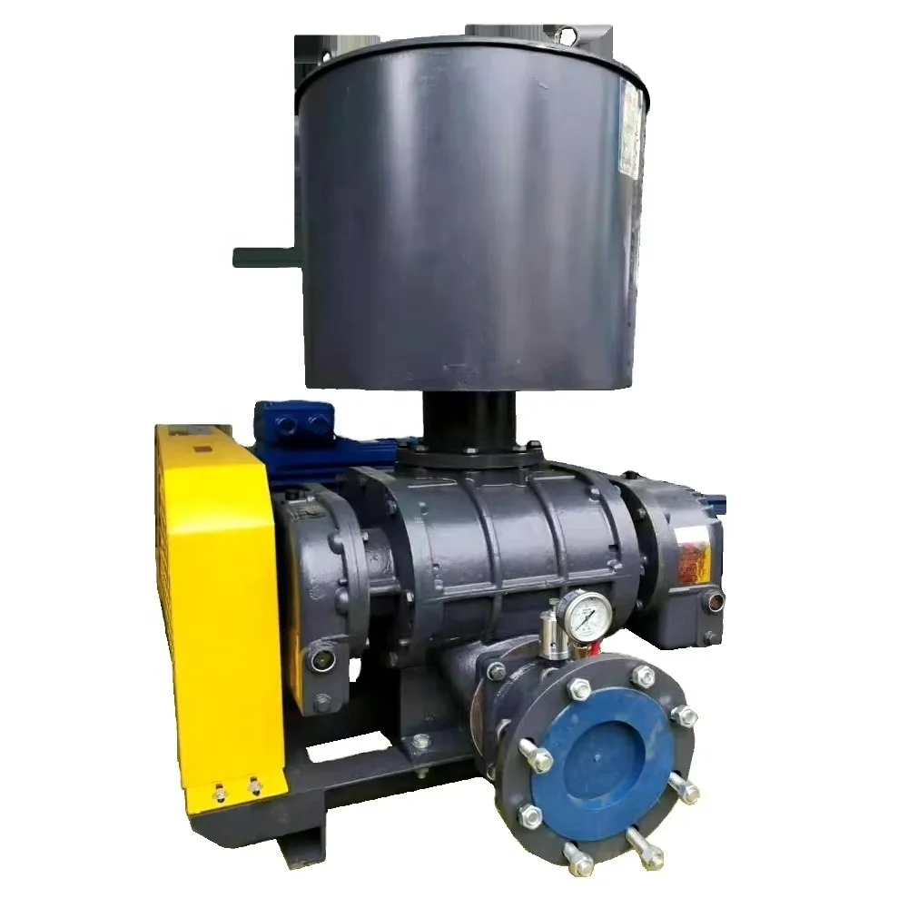 High-pressure two-stage electric Roots rotary blower aeration tank model HDSR