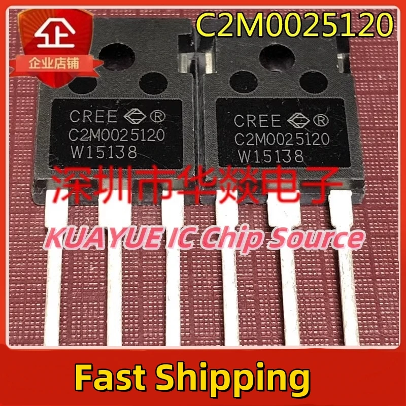 2PCS  C2M0025120D   TO-247   1200V  90A  Fast Shipping Quality Guarantee