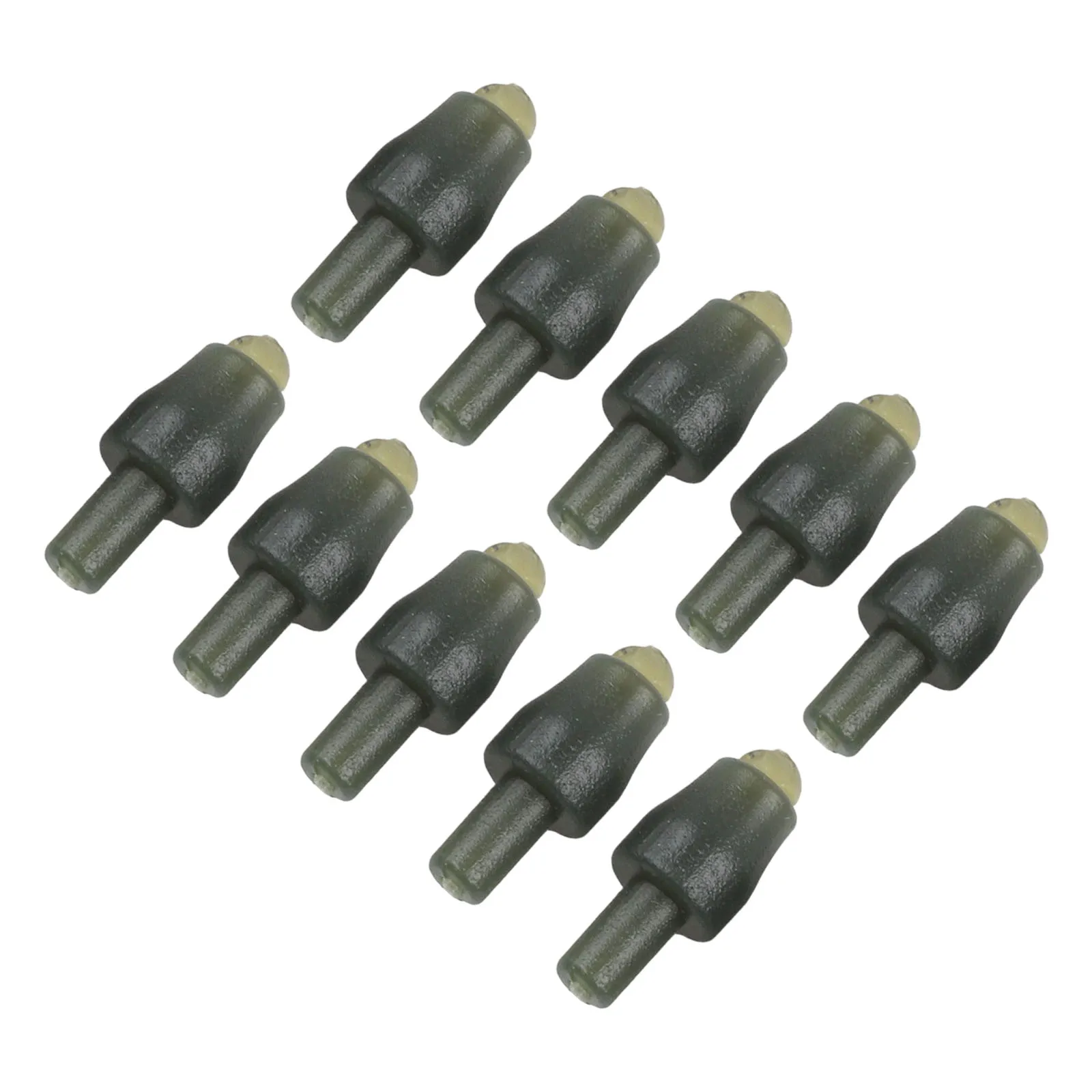 

1024 шт. встроенные быстросменные соединительные бусины для ловли карпа для волос, силиконовый материал для модификаций Quick Rig