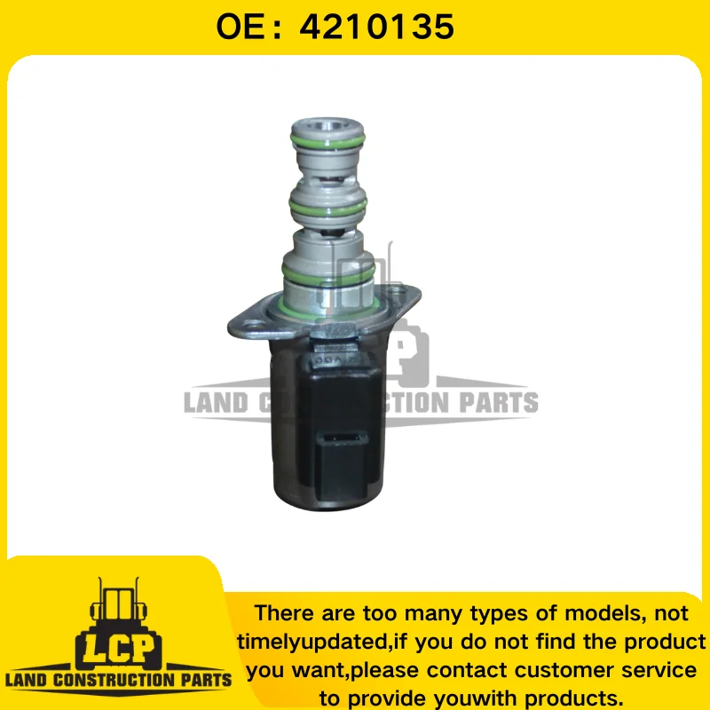 4210476 4210135 4210474 4210475 4210504 Solenoid Valve 24v Excavator Loader Spare 421-0504 Square Plug