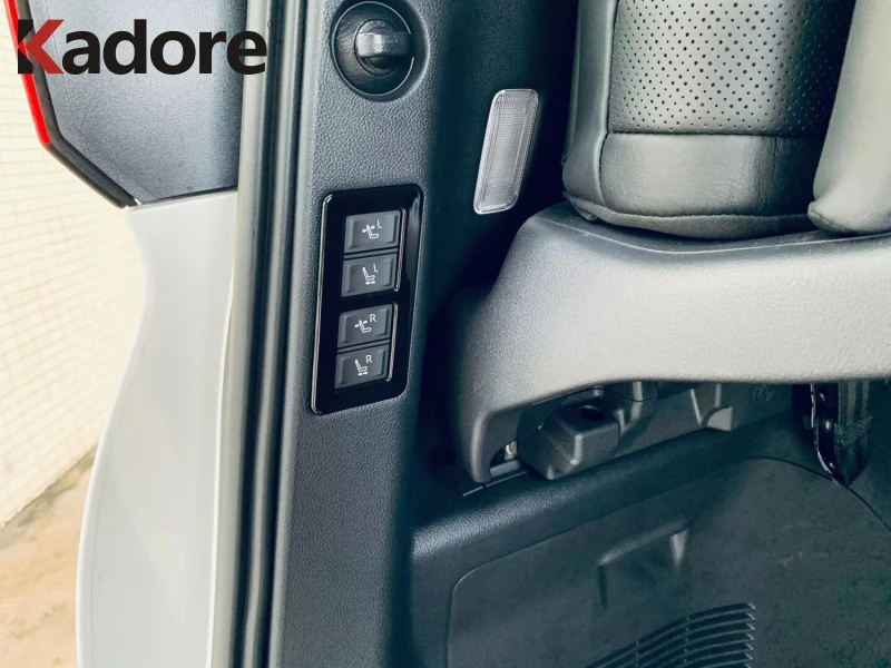 مقعد السائق ومقعد الطيار ضبط التبديل غطاء أزرار اكسسوارات السيارات لتويوتا ألارد Vellfire 2024 2025 2026