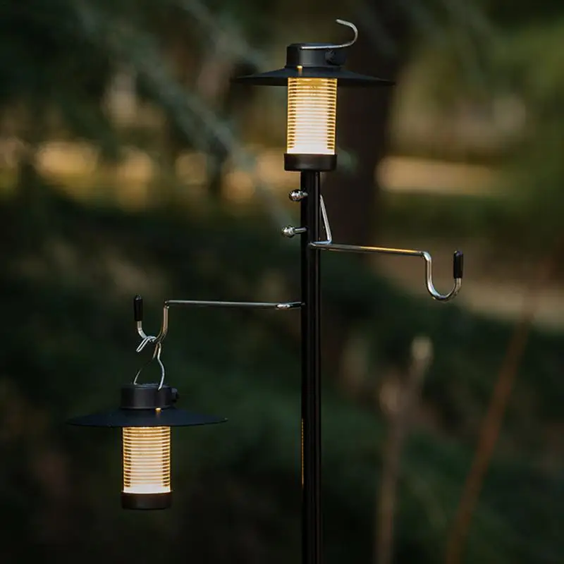 Lanterna da campeggio ricaricabile impermeabile LED lanterna esterna magnete lanterna esterna USB ricaricabile per campeggio escursionismo barbecue