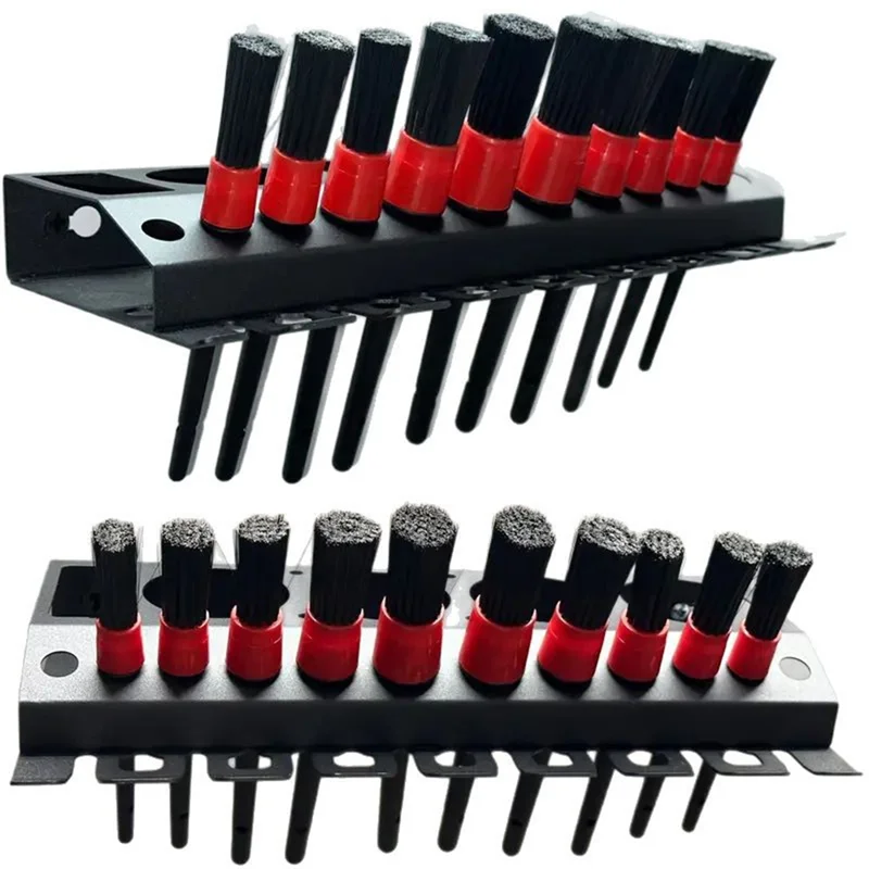

A25F-Spray-Bottle Storage Rack Wall Mount Cleaning Brush Organizer For Garage, Workshop And Car Wash