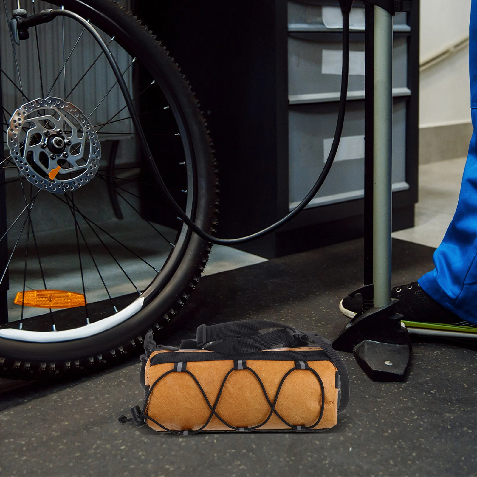 

Multifunctional Rainproof Bike Handlebar Bag Small Storage Pouch Outdoor Bicycle Front Bag for Riding Bike Pouch