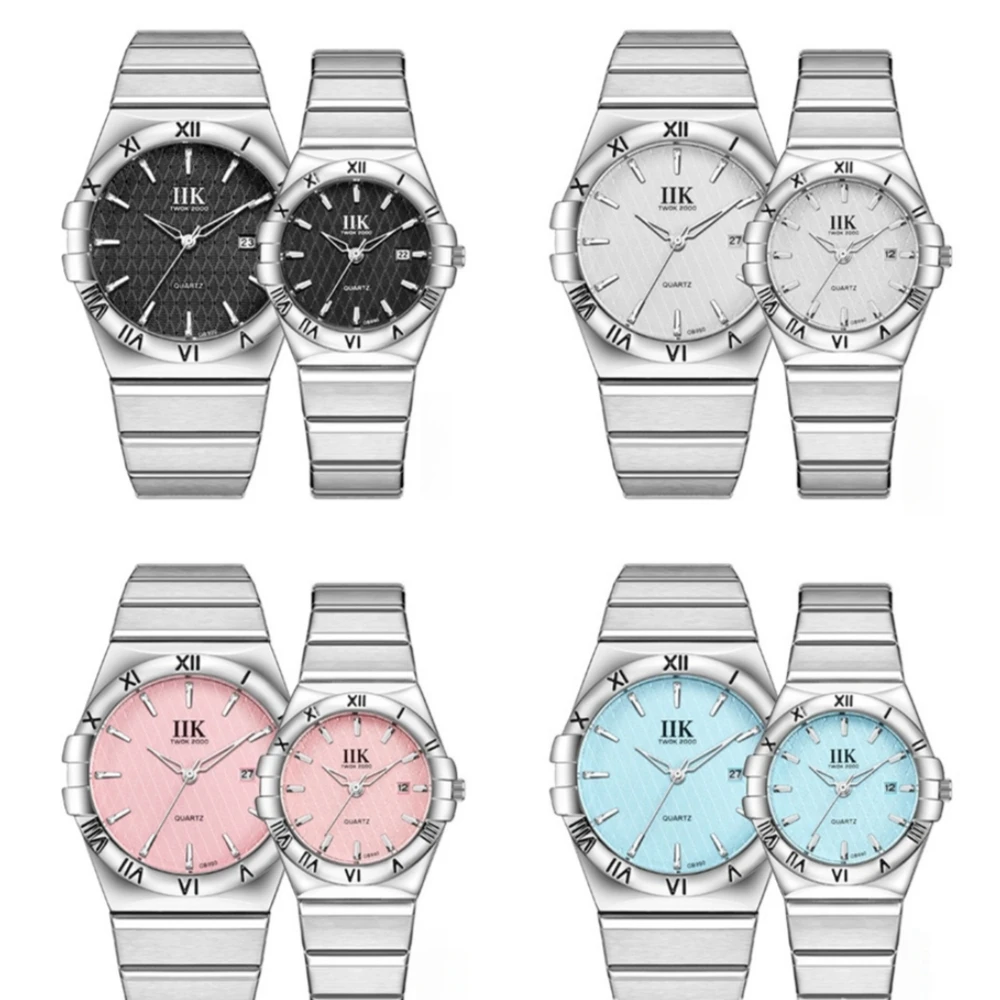 

Мужские и женские роскошные брендовые спортивные часы для влюбленных, модные кварцевые часы для пар 2025, мужские и женские наручные часы на День святого Валентина, подарки