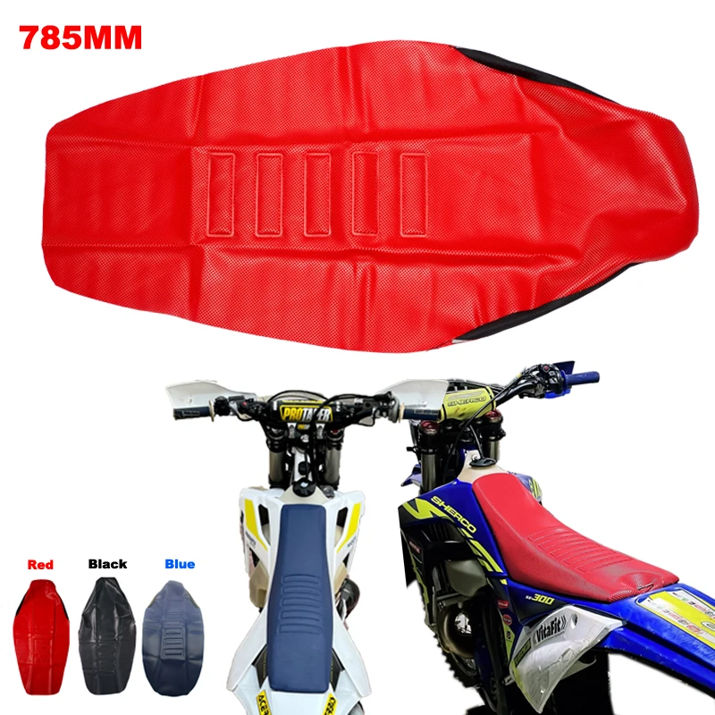 785MM Seat Cover Non-slip Diamond Pattern Stretchy For 150 250 300 350 450 500 EXC EXCF TPI SIX DAYS 690 SMC LC4/GG 300 /Sherco