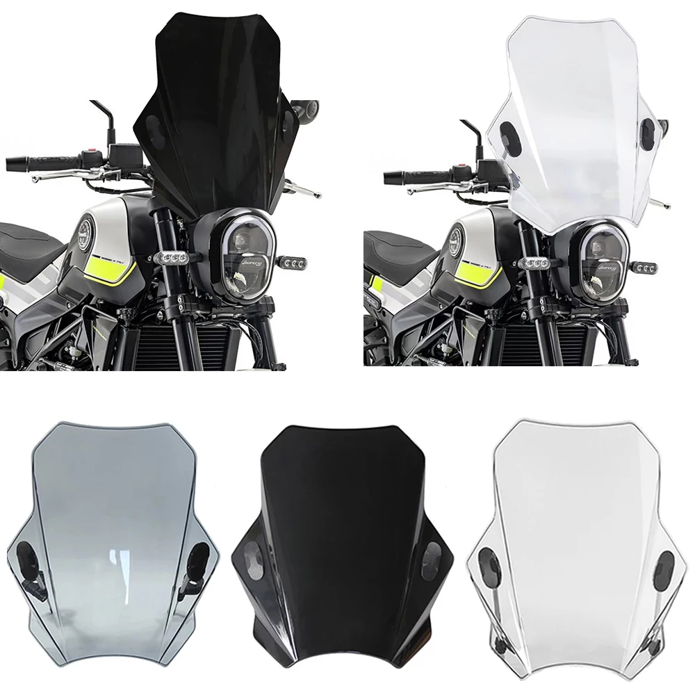 Motorcycle Windshield Glass Cover Screen Deflector For Benelli LEONCINO 250 LEONCINO 500 LEONCINO 800 2016-2022