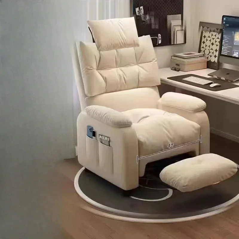 

Computerr Home Comfortable Long-Sitting Chair Office Internet Bar Gaming Bedroom Lazy Sofa Single-Seat Sofa