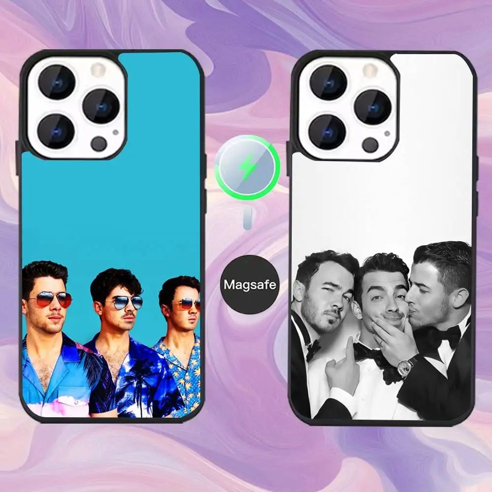

Чехол для телефона J-Jonas Band B-Brothers для iPhone 16,15,14,13,12,11, Pro, Max, Plus, Mini, Magsafe, магнитный чехол для беспроводной зарядки