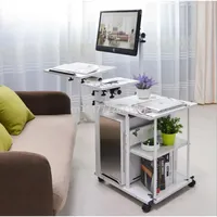 Simple bed side laptop desk with stand lazy computer desk bed PC desk desktop table home rotating moveable laptop table