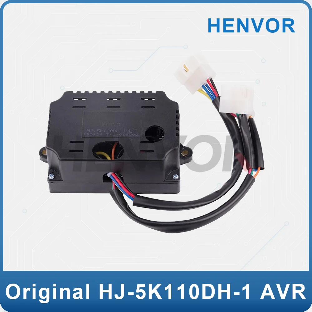 5kW Welding Generator AVR Voltage Regulator, Standby Power Control Panel Stabilizer, HJ-5K110DH-1, 13-Wire
