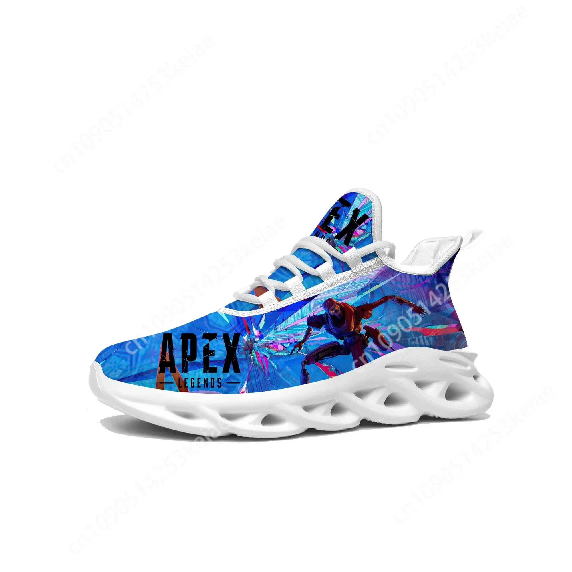 Juego de dibujos animados Apex Legends Revenant zapatillas de deporte para hombre y mujer, zapatillas deportivas para correr para adolescentes, zapatos con cordones personalizados de alta calidad