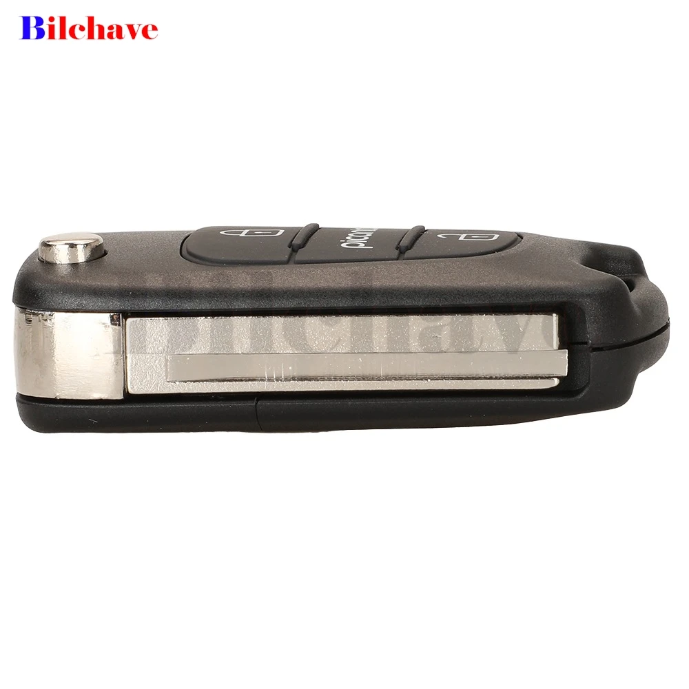 Jingyuqin 433mhz FSK ID46 Chip 95430-1Y300 SEKS-KM10TX llave de coche remota de 3 botones para kia picanto 2011-2015 Control de mando a distancia