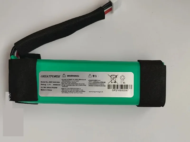 GSP1029102A For JBL Charge 3 charge3 battery 3.7V 6000mAh Battery Bateria for JBL speaker Charge 3 Part