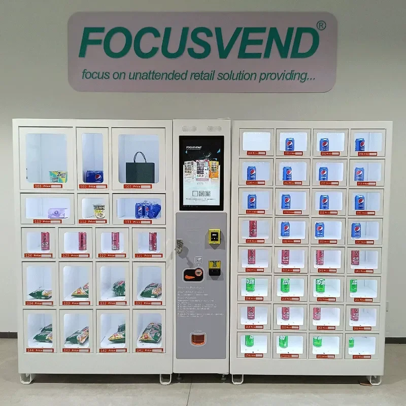 Refrigerated Locker Vending Machine for Fresh Flower 2