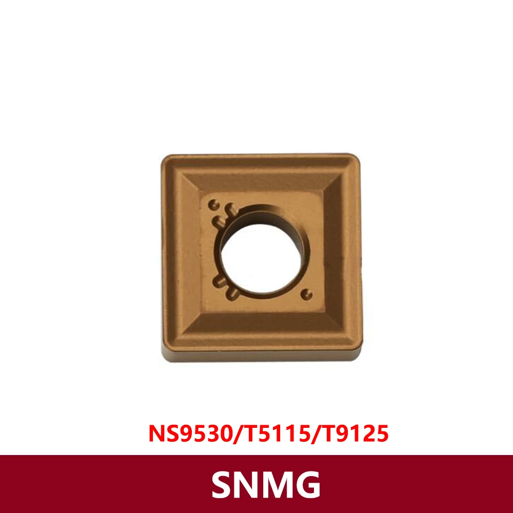 

Оригинальные SNMG120404 SNMG120408 SNMG190612 SNMG190616 NS9530 T5115 T9125 Твердосплавные пластины для токарного станка с ЧПУ SNMG SNMG1204 SNMG1906