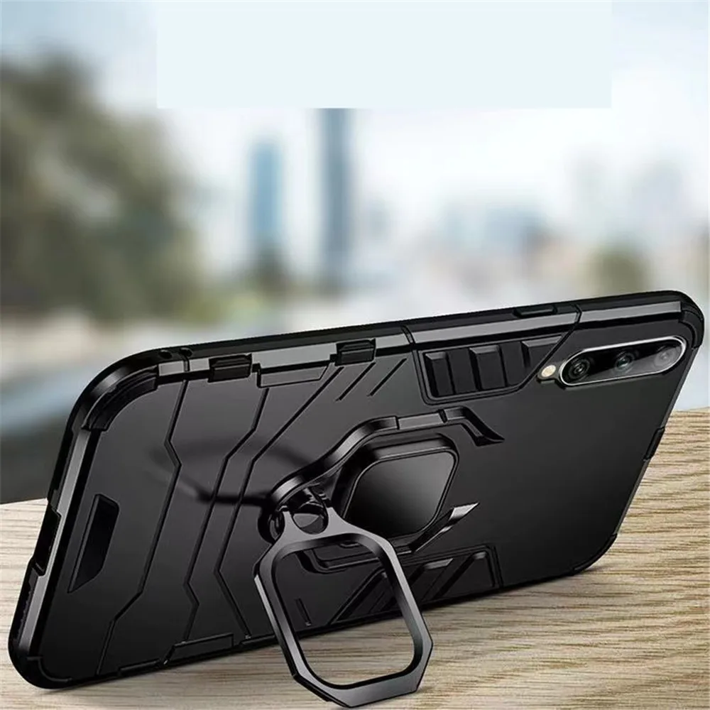 For Huawei Y9S Case For Huawei P30 P20 Pro P40 Lite E Y5 Y6 2018 Y7 Y9 Prime 2019 Y6S Y8S Y9S Y5P Y6P Y7P Y8P Ring Armor Cover