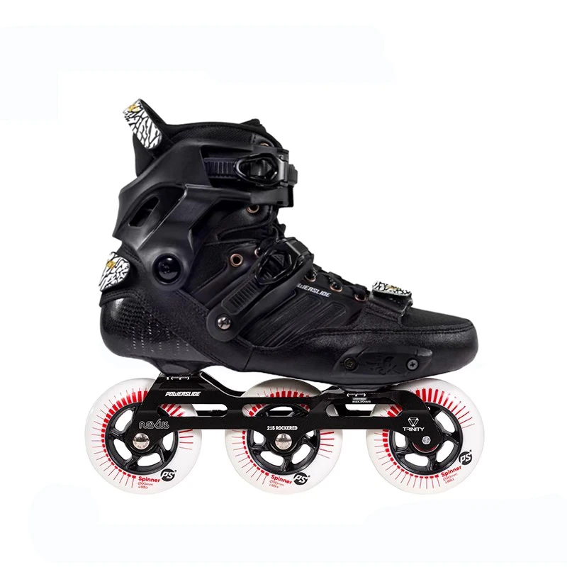 Powers lide Hardcore Evo Inline-Skates 80/3 Original Trinity 4 * * 90mm Urban Heat Model able Carbon Rollschuh Patines