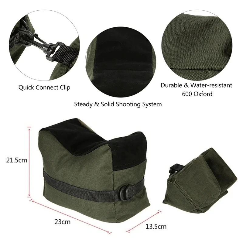 Тактическая передняя и задняя кобура для пистолета без песка