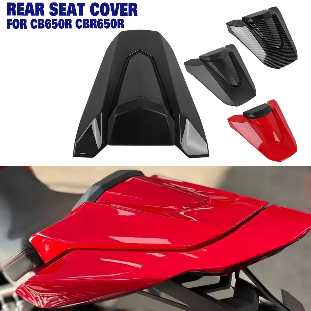 

CB650R CBR650R чехол на заднее сиденье для Honda CBR650 R CBR650 R CB650 2024-2025 мотоцикла пассажирское сиденье обтекатель капот горб